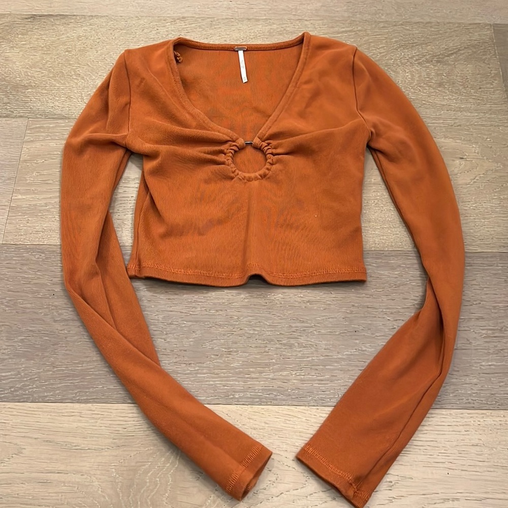 Free People Long Sleeve Top